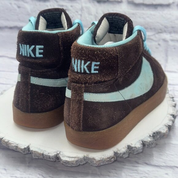 Nike SB Blazer Cappuccino Blue Chill Brown Blue 310801-241 Men’s Size 8 2007 - Picture 5 of 12